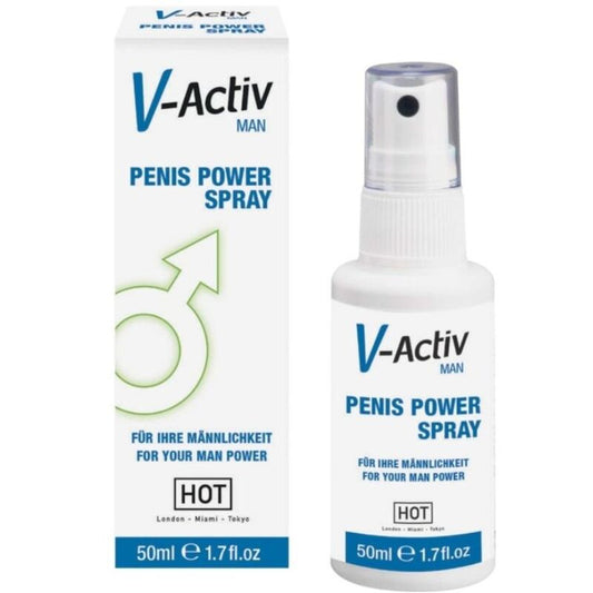 HOT - V - ACTIV PENIS POWER SPRAY MEN 50ML - Toys "n" Us