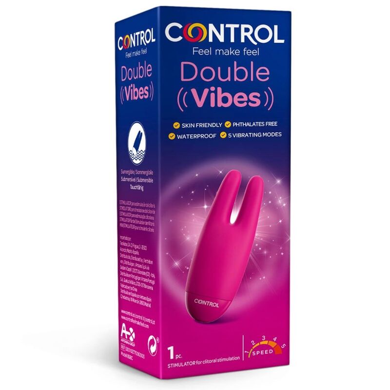 CONTROLE - ESTIMULADOR DE DUPLA VIBRAÇÃO
