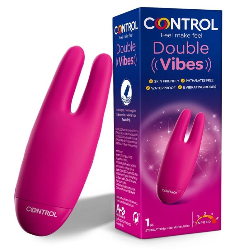 CONTROLE - ESTIMULADOR DE DUPLA VIBRAÇÃO