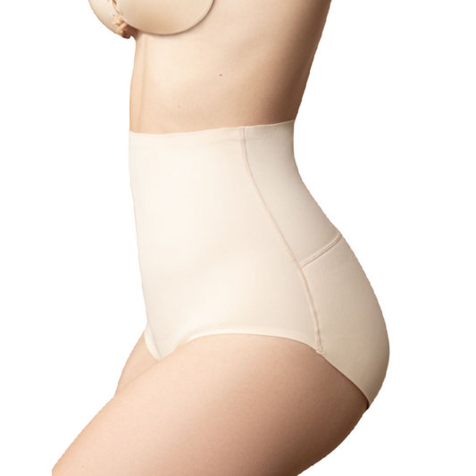 BYE-BRA - PANTIES ALTOS CON RELLENO NALGAS