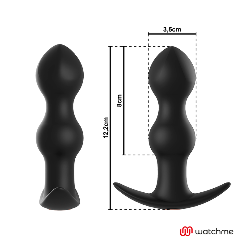 ANBIGUO - WATCHME CONTROL REMOTO PLUG TIBÉRIO VIBRADOR ANAL