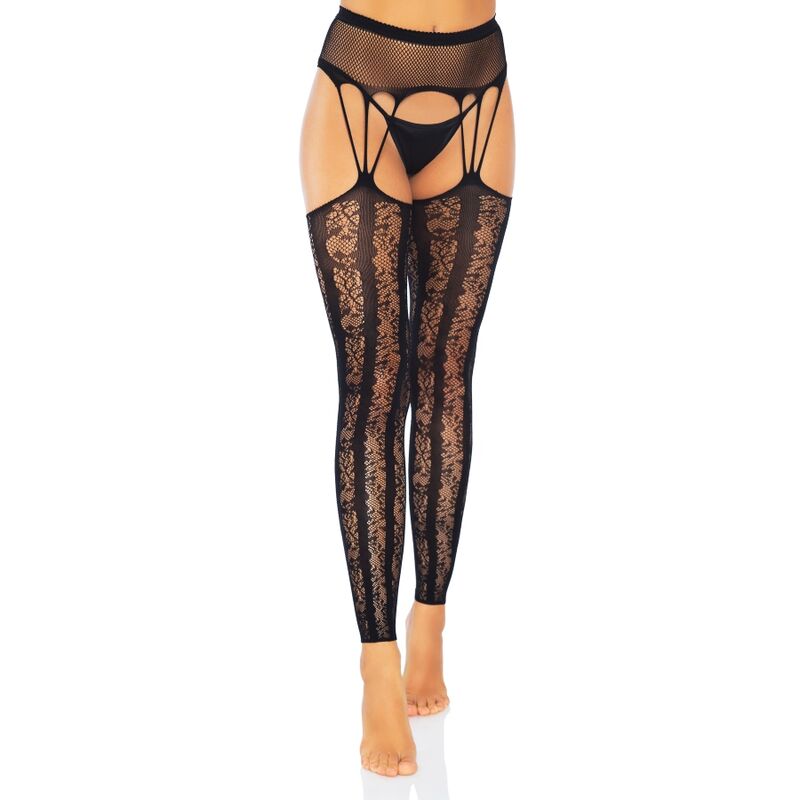 LEG AVENUE - CALCETINES LIGUEROS SIN PIES TALLA ÚNICA
