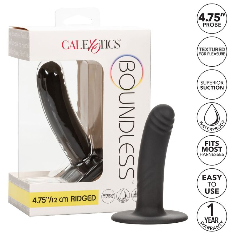 CALEXOTICS - DILDO BOUNDLESS 12 CM COMPATÍVEL COM ARREIO