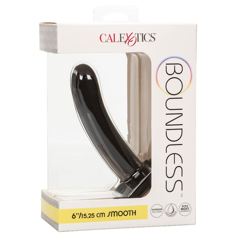CALEXOTICS - DILDO BOUNDLESS 15,25 CM COMPATIBLE CON ARNÉS LISO