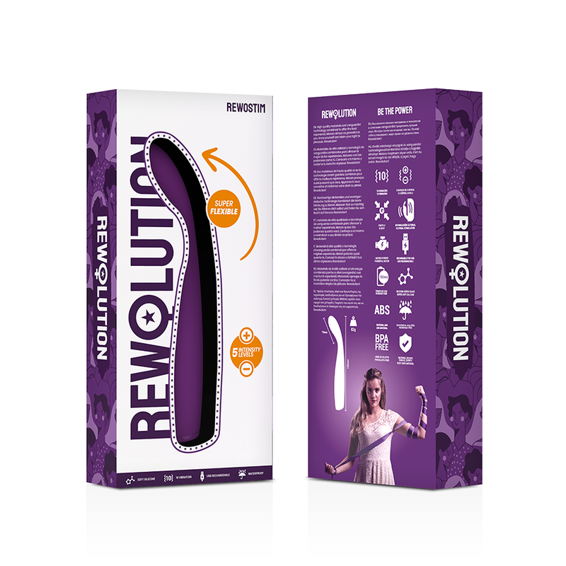REWOLUTION - VIBRADOR FLEXIBLE REWOSTIM