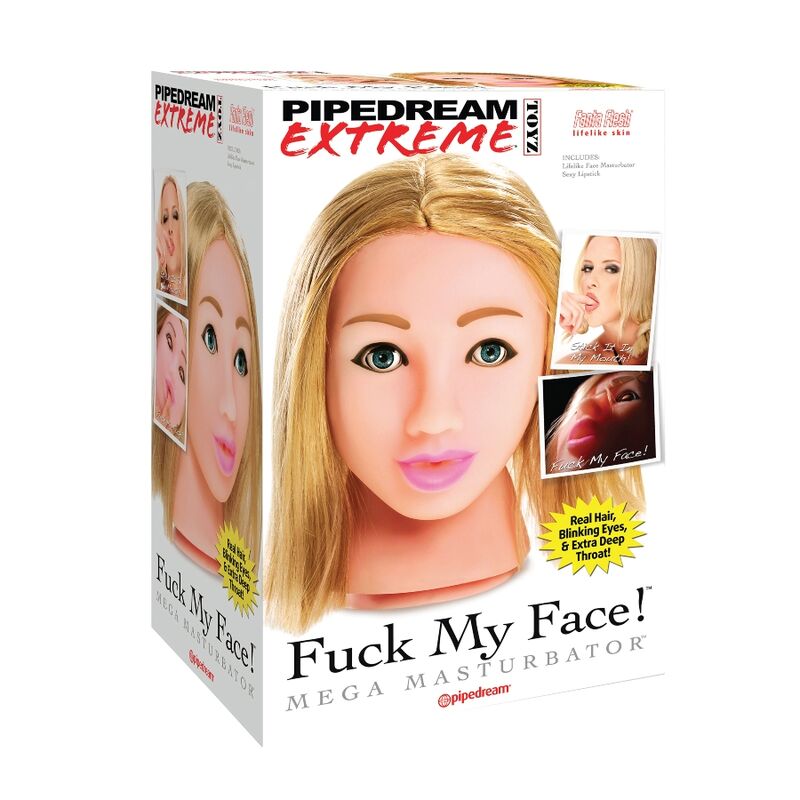 JUGUETES EXTREMOS - FÓLLAME MEGA MASTURBADOR CARA RUBIA