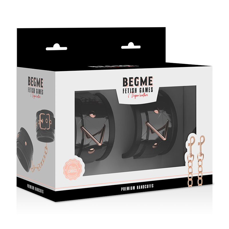 BEGME - ALGEMAS PREMIUM EDIÇÃO PRETA COM FORRO DE NEOPRENE