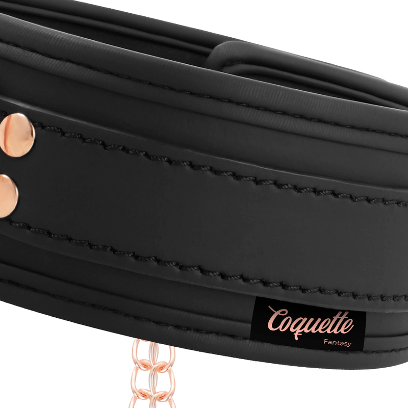 COQUETTE CHIC DESIRE - COLAR DE PINÇA DE MAMILO FANTASIA COM FORRO DE NEOPRENE