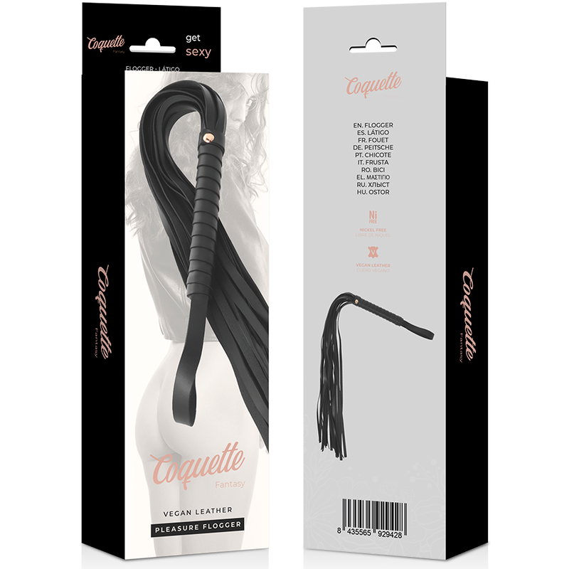 COQUETTE CHIC DESIRE - FANTASY VEGANO FLOGGER DE COURO