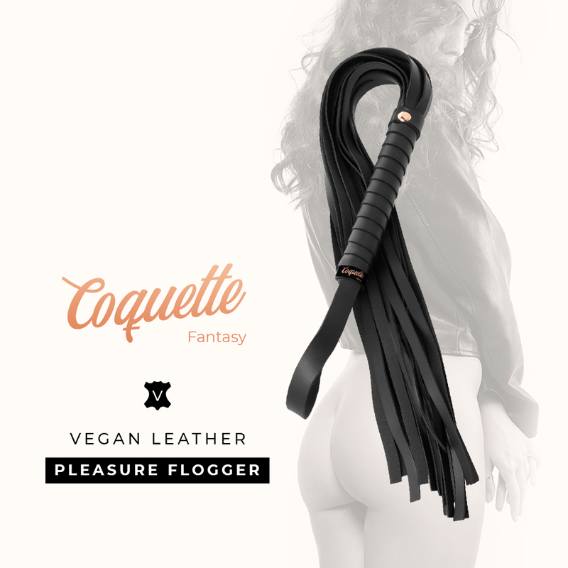 COQUETTE CHIC DESIRE - FANTASY VEGANO FLOGGER DE COURO