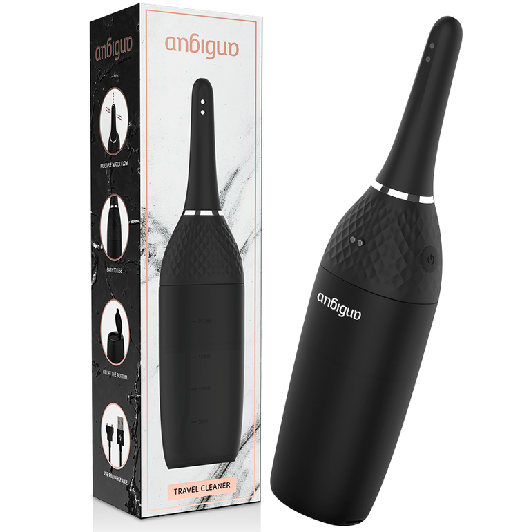 ANBIGUO - LIMPADOR ANAL AUTOMÁTICO DEFINITIVO 5 INTENSIDADES