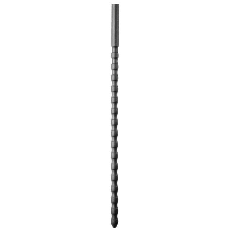 SONDA URETRAL DE SILICONE 6/8 MM TOTALMENTE PRETA