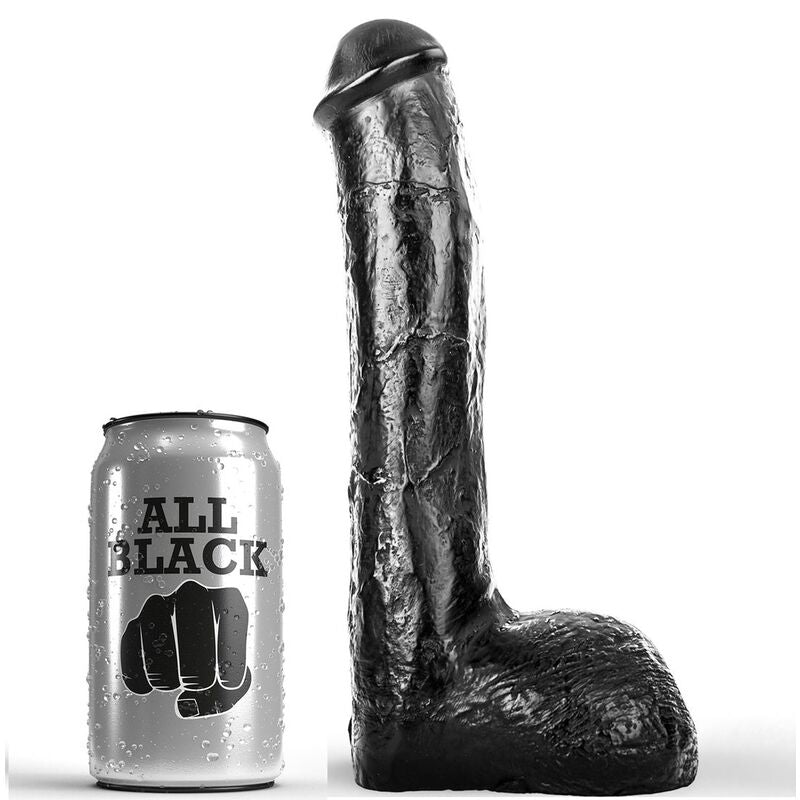 TODO NEGRO - PENE ANAL REALISTA 23 CM
