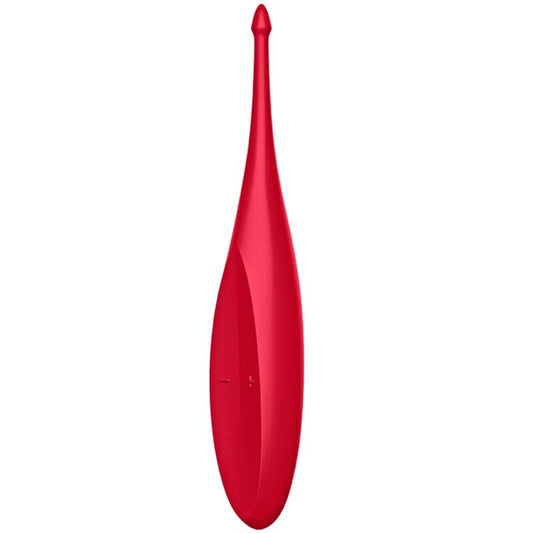 SATISFYER - VIBRADOR CON PUNTA GIRATORIA Y DIVERTIDA ROJO