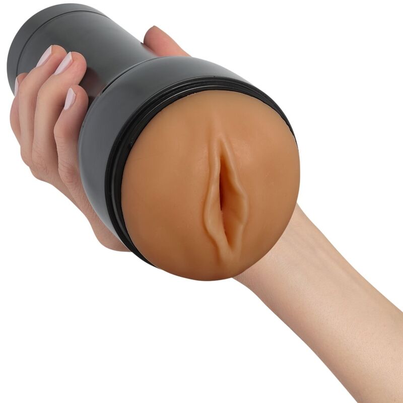 KIIROO - ESTIMULADOR MASTURBADOR FEEL STROKER - MARROM CLARO 