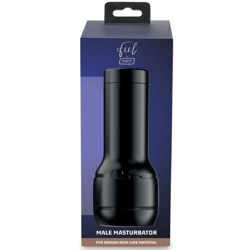KIIROO - ESTIMULADOR MASTURBADOR FEEL STROKER - MARROM 