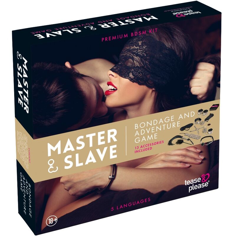 TEASE &amp; PLEASE - CONJUNTO 13 ACESSÓRIOS DE BONDAGE