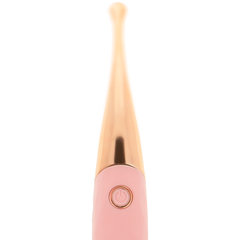OHMAMA - ESTIMULADOR DE CLITÓRIS RECARREGÁVEL 36 MODOS ROSA-ROSA GOLD
