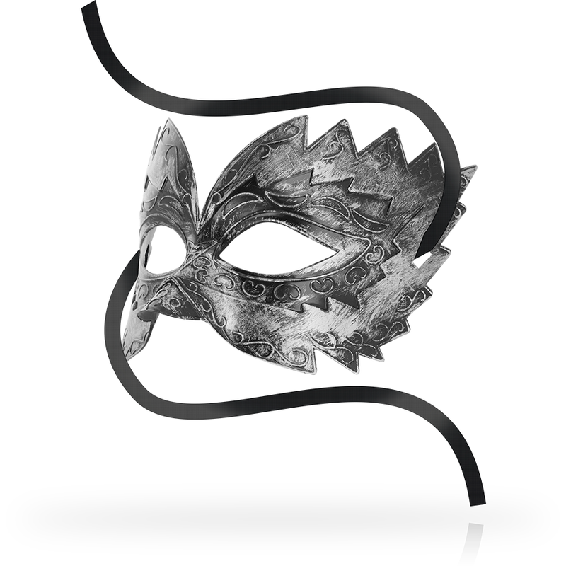 OHMAMA - MÁSCARAS ANTIZAZ ESTILO VENEZIANO PRATA