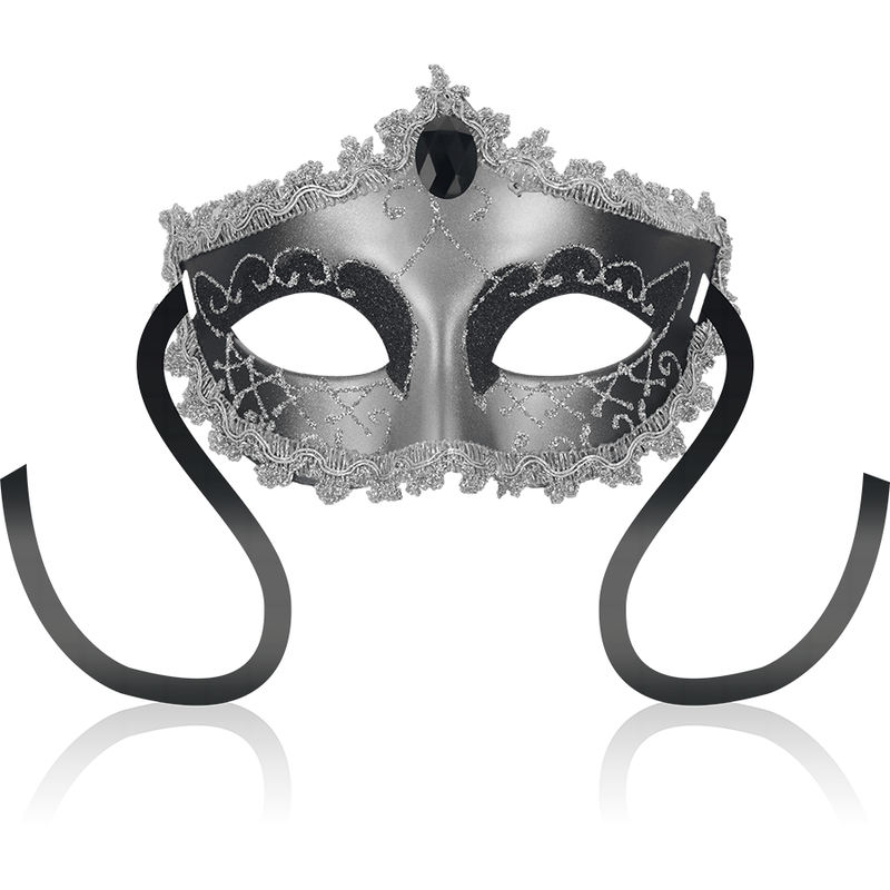OHMAMA - MÁSCARAS MÁSCARA DIAMANTE NEGRO CINZA
