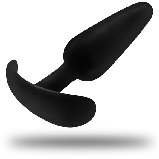 OHMAMA - PLUG ANAL DE SILICONE COM ALÇA PEQUENA