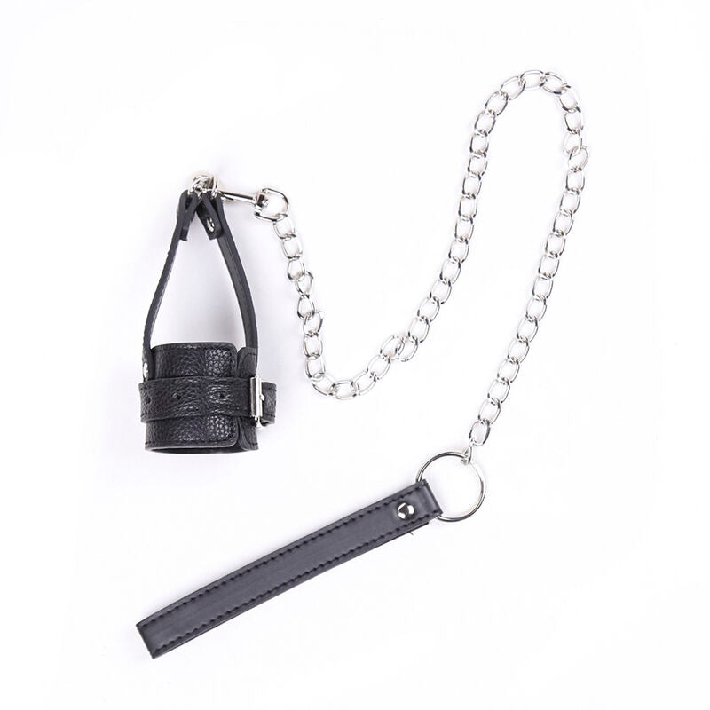 OHMAMA FETISH - BAINHA DE SUPORTE PARA PÊNIS COM TIRA