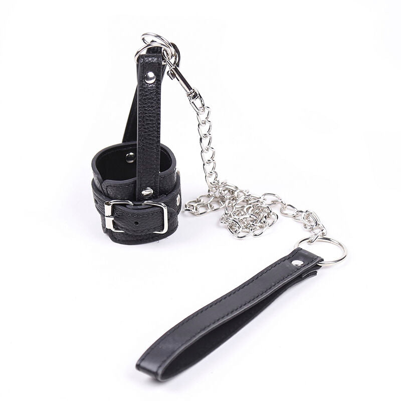 OHMAMA FETISH - BAINHA DE SUPORTE PARA PÊNIS COM TIRA