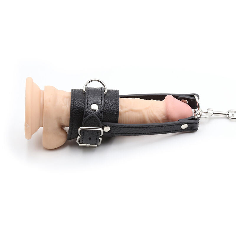 OHMAMA FETISH - BAINHA DE SUPORTE PARA PÊNIS COM TIRA