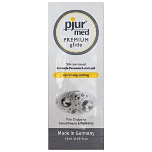 PJUR - LUBRIFICANTE DE SILICONE MÉDIO 1,5 ML