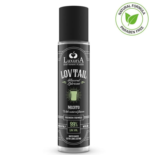 INTIMATELINE - LUBRICANTE LUXURIA A BASE DE AGUA LOVTAIL MOJITO 60 ML