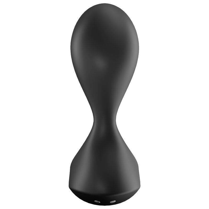 SATISFYER - APP DE PLUG VIBRATÓRIO SWEET SEAL PRETO