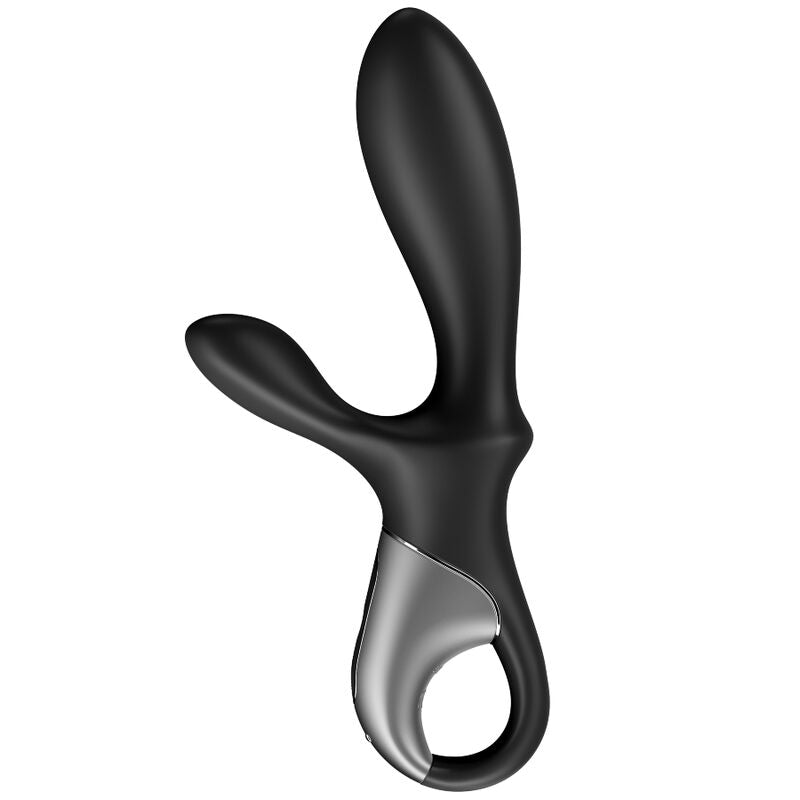 SATISFYER - HEAT CLIMAX+ APLICATIVO VIBRADOR ANAL PRETO