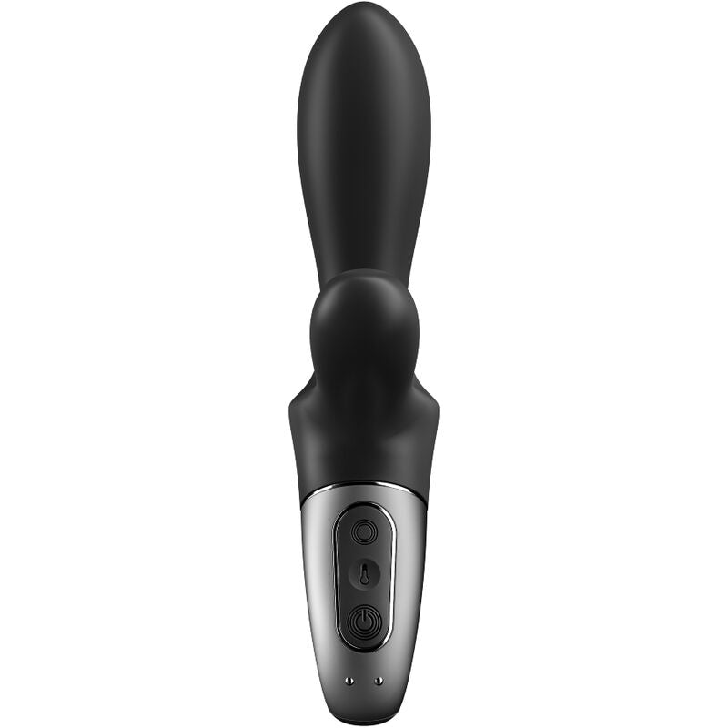 SATISFYER - HEAT CLIMAX+ APLICATIVO VIBRADOR ANAL PRETO