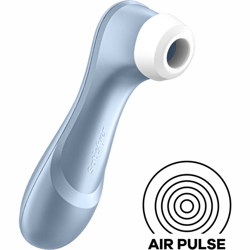 SATISFYER - ESTIMULADOR DE PULSO DE AIRE PRO 2 AZUL