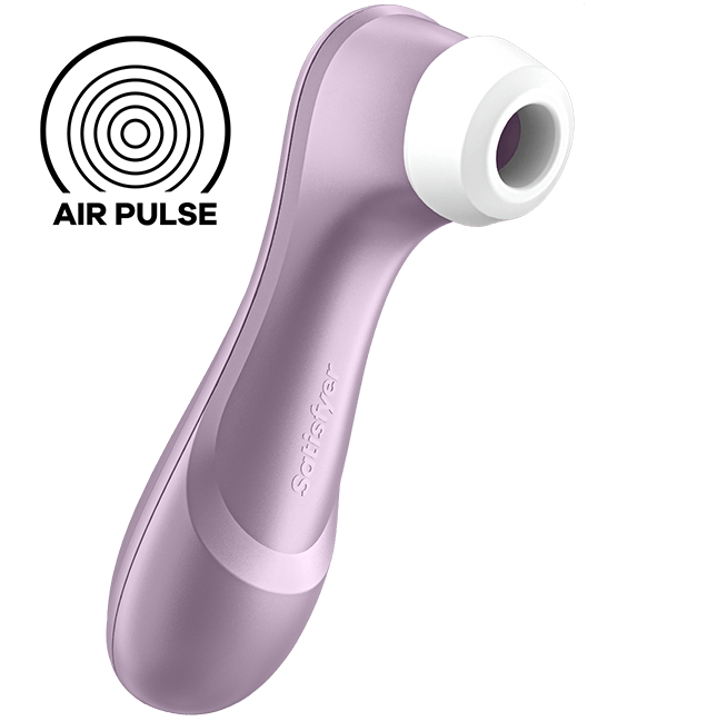 SATISFYER - ESTIMULADOR DE PULSO DE AIRE PRO 2 AZUL
