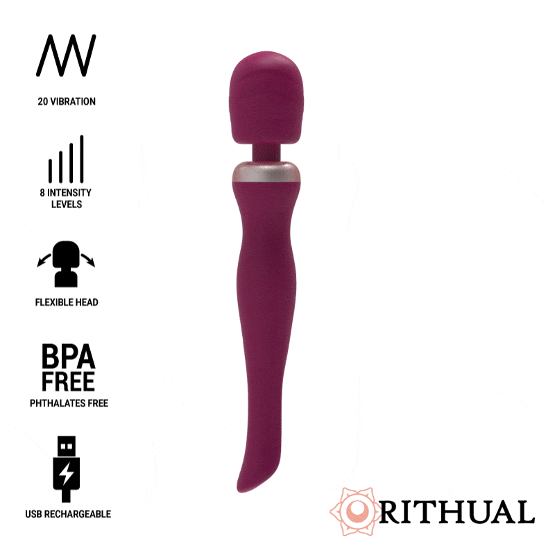 RITHUAL - PODEROSA VARINHA AKASHA RECARREGÁVEL 2.0 PRETA