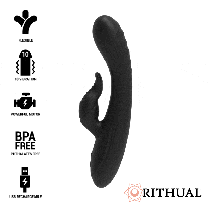 RITHUAL - ANUSARA DUAL RECARREGÁVEL MOTOR 2.0 PRETO