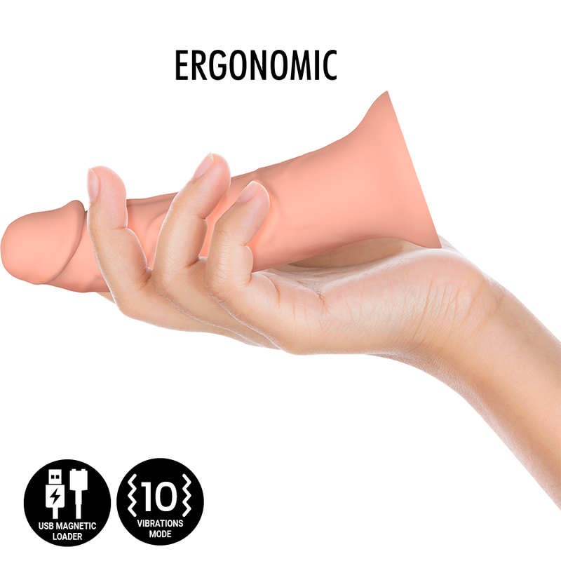 MITOLOGIA - ASHER ORIGINAL DILDO S - VIBRADOR COMPATÍVEL COM A TECNOLOGIA WIRELESS WATCHME