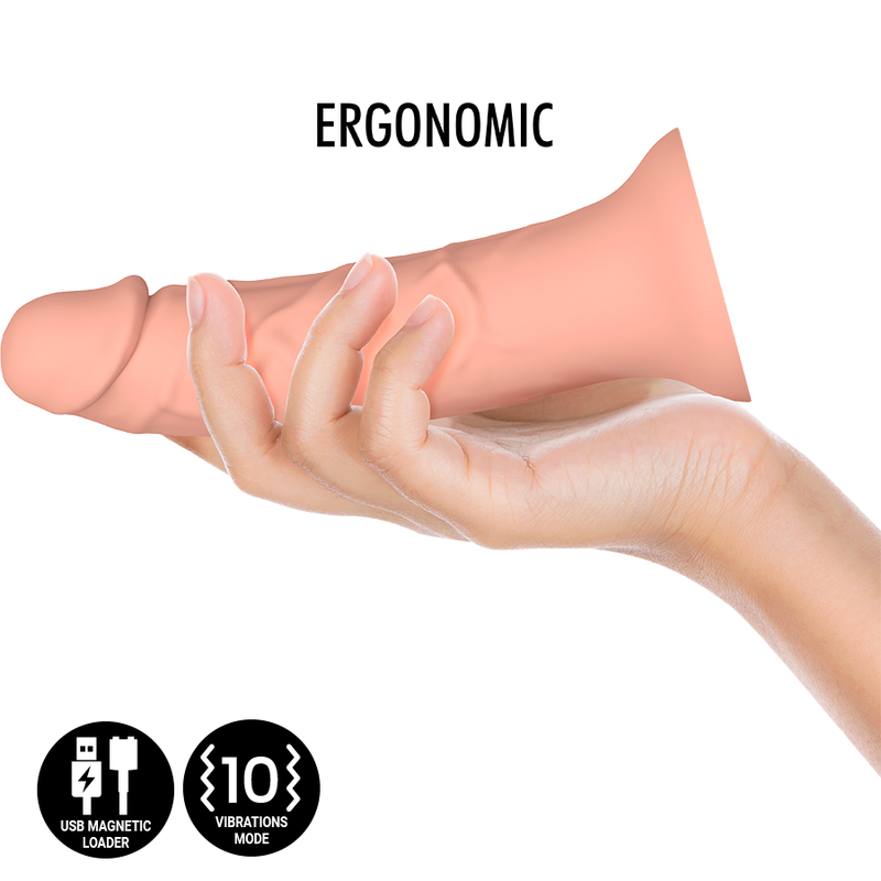 MITOLOGIA - ASHER ORIGINAL DILDO M - VIBRADOR COMPATÍVEL COM A TECNOLOGIA WIRELESS WATCHME