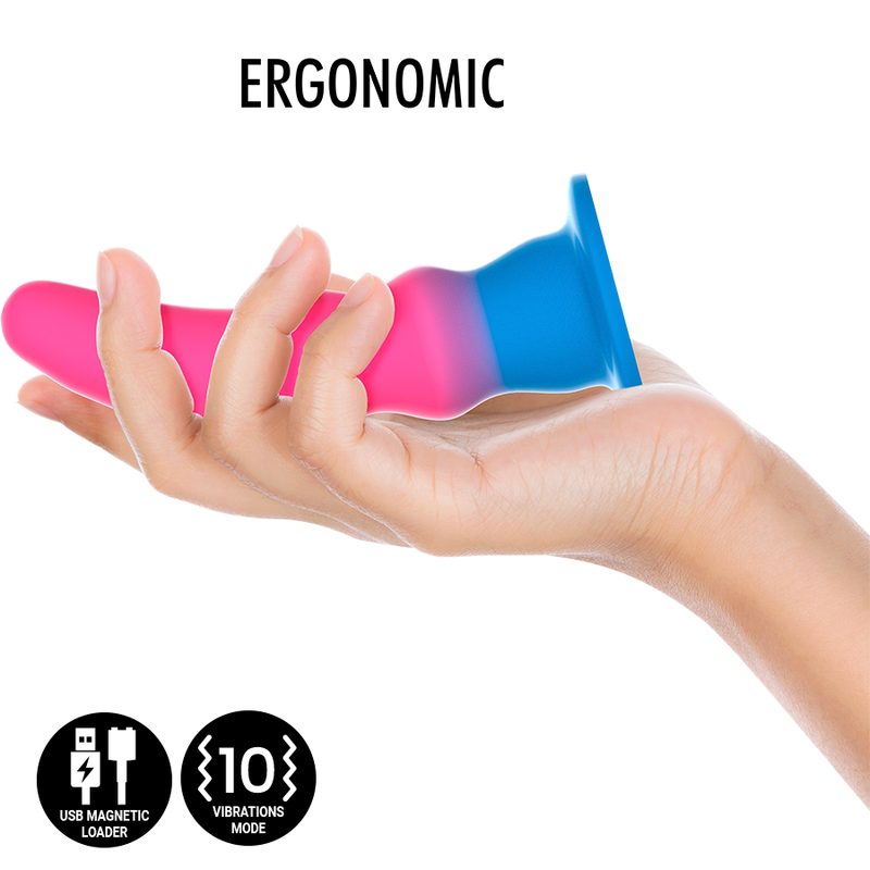 MITOLOGÍA - KUNO UTOPIA DILDO M - VIBRADOR COMPATIBLE CON LA TECNOLOGÍA INALÁMBRICA WATCHME