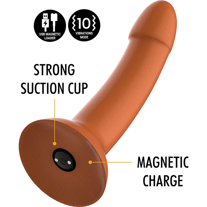 MYTHOLOGY - RUNE ROYAL DILDO M - WATCHME VIBRATOR WIRELESS TECHNOLOGY COMPATIBLE