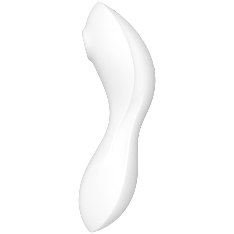 SATISFYER - CURVY TRINITY 5 ESTIMULADOR Y VIBRADOR DE PULSACIONES DE AIRE (APLICACIÓN AZUL)