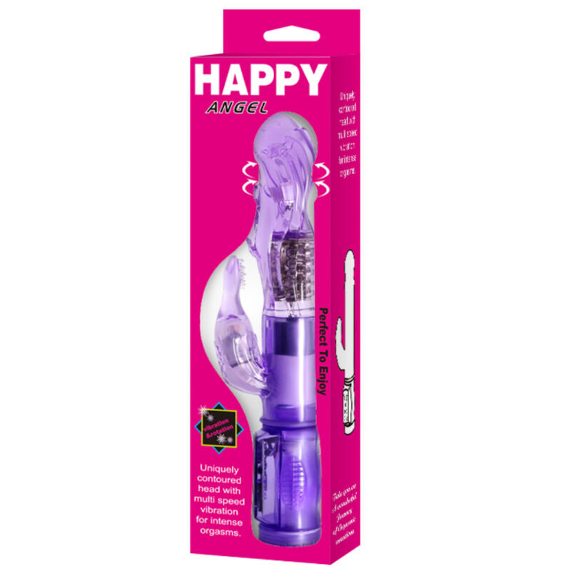 BAILE - MINI ROTATOR COM COELHO ANJO FELIZ LILÁS