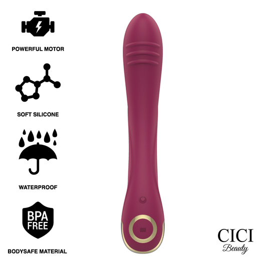 CICI BEAUTY - VIBRADOR DE SILICONE PREMIUM PARA PONTO G