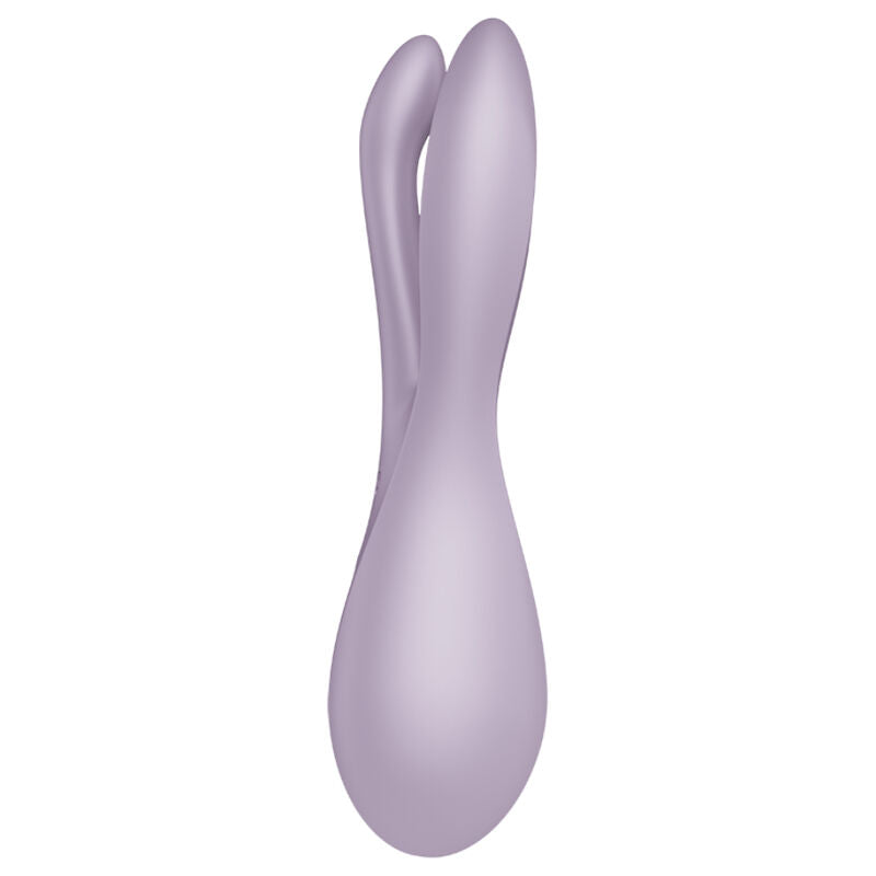 SATISFYER - TRÊS VIBRADOR 2 VIOLETA