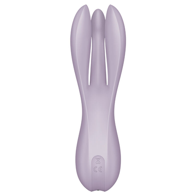 SATISFYER - TRÊS VIBRADOR 2 VIOLETA