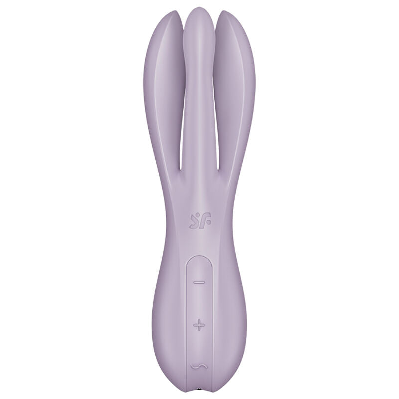 SATISFYER - TRÊS VIBRADOR 2 VIOLETA