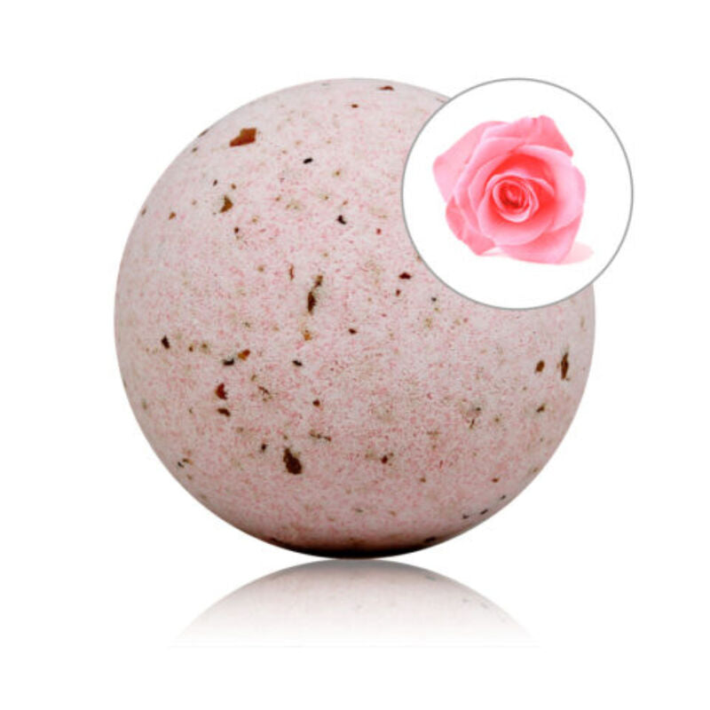 TALOKA - BOMBA DE BAÑO CON PERFUME DE ROSAS Y PÉTALOS DE ROSA