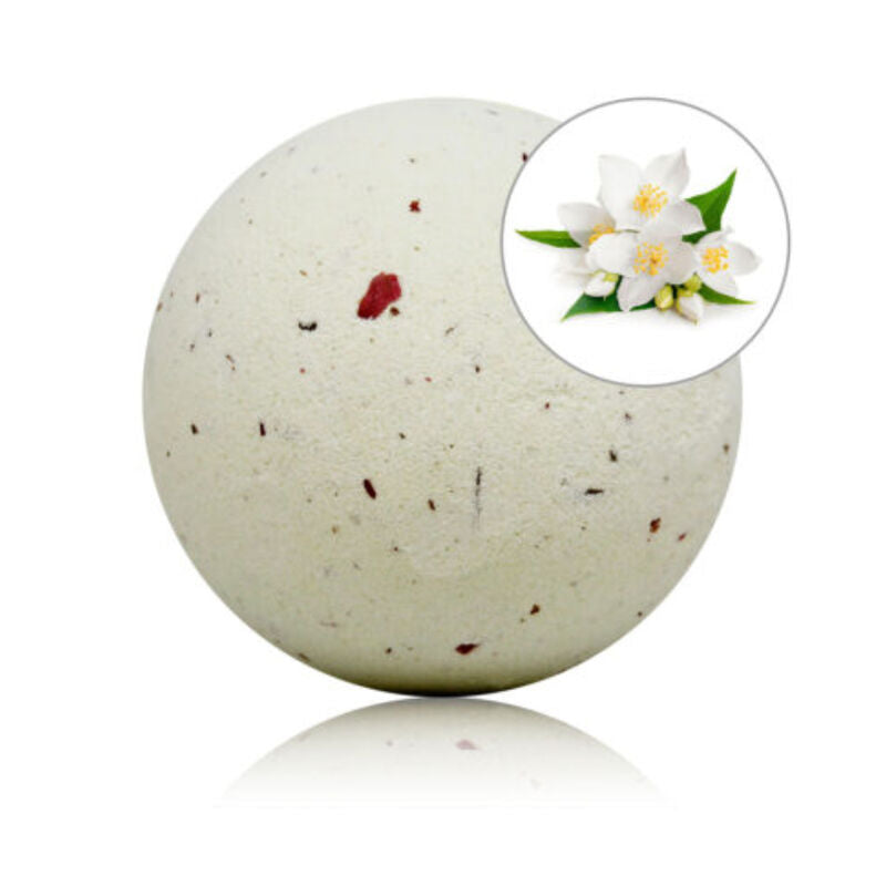 TALOKA - BOMBA DE BANHO COM AROMA DE JASMIM E PÉTALAS DE ROSA