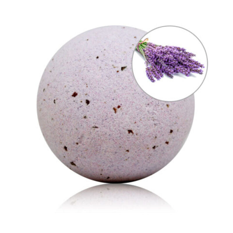 TALOKA - BOMBA DE BAÑO CON AROMA A LAVANDA Y PÉTALOS DE ROSA